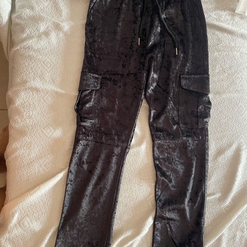 BSB cargo suede pants like new, unworn