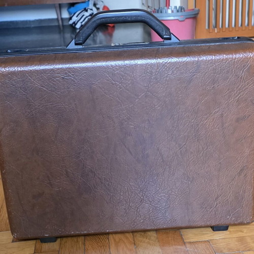 Samsonite Accord ST Briefcase vintage 80’s, like new, brown