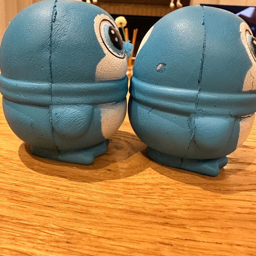 Soft figures used, set of 2 pieces