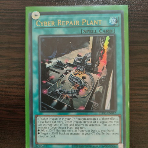 Yu-Gi-Oh Cyber Repair Plant Ultra Rare Card Like New