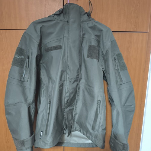 Texar Conger jacket 10,000mm used, olive green tactical gore tex