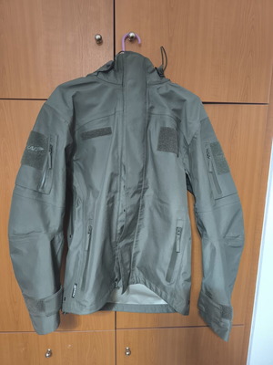 Texar Conger jacket 10,000mm used, olive green tactical gore tex