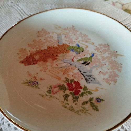 Japanese wall plate vintage used