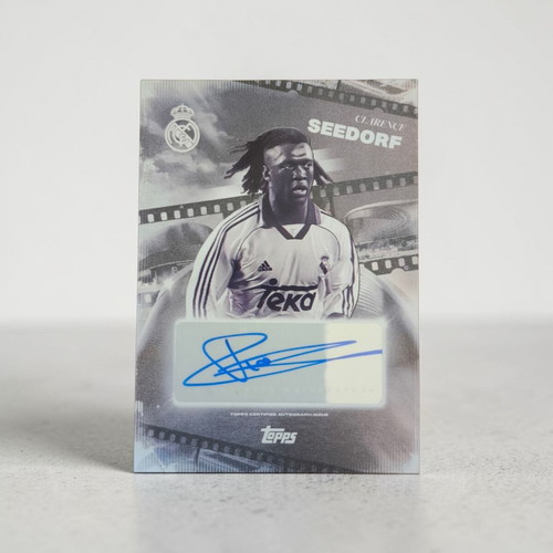 Topps Los Blancos 2025-26 Clarence Seedorf Autograph card Real Madrid like new