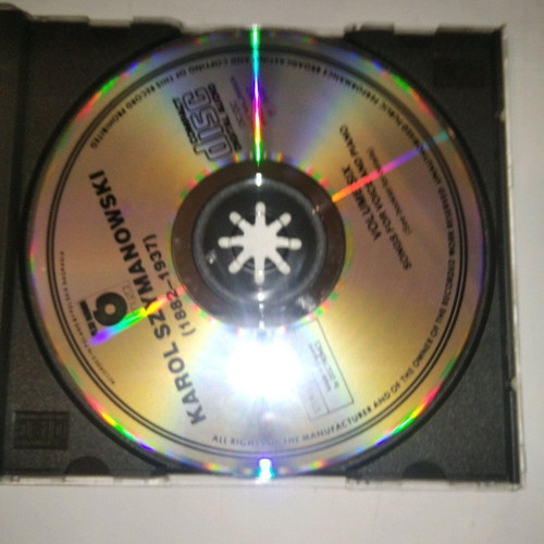 Karol Szymanowski Songs For Voice And Piano CD used, classical