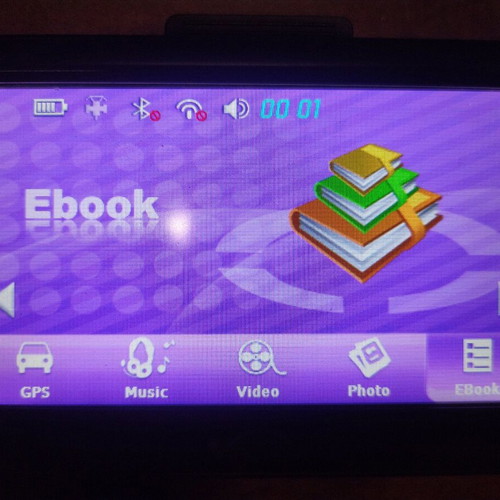 DX GPS Car Mp3 player used with Bluetooth and 5" screen