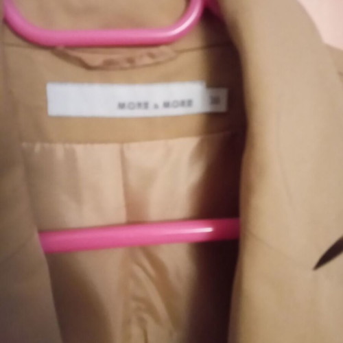 More blazer used beige mid-length