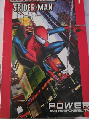 Ultimate Spider Man Power and Responsibility Marvel Comics Vol. 1 Graphic Novel like new