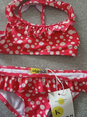 Losan girls' swimsuit 98 cm new, multicolor