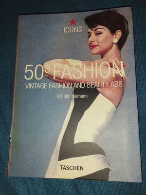 Βιβλίο 50s Fashion Taschen Icons σαν καινούργιο, Jim Heimann