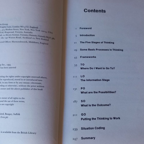 Teach Yourself to Think book used, Edward De Bono, English