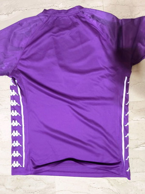 Aris purple training jersey Kappa size L like new