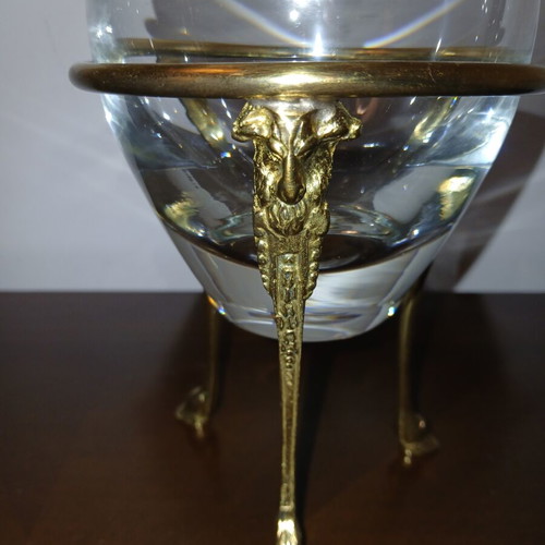 Krosno Poland Crystal Decorative Vase like new, vintage, collectible