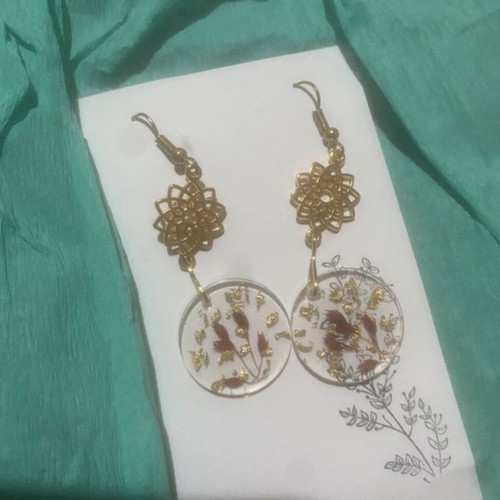 Women's earrings new, elegant design