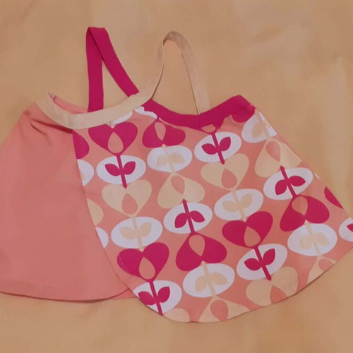 Top new with crisscross strap, floral pattern, size 8, Trax