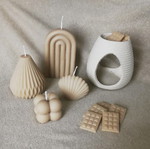 Candle set with aroma diffuser new