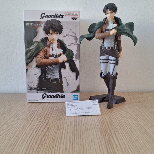 Attack on Titan Levi Ackerman Grandista figure 27 cm new