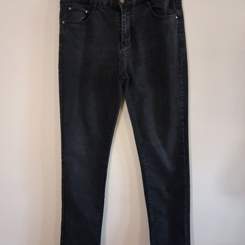 Miss Good black-grey high-waist women's jeans