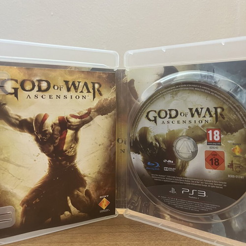 God of War Ascension PS3 game used, Greek subtitles