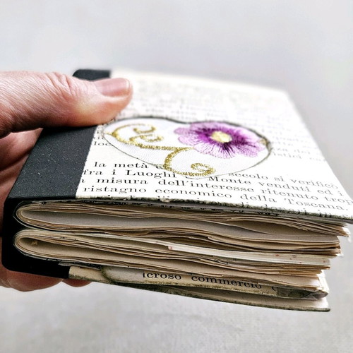The Purple Heart notebook handmade like new
