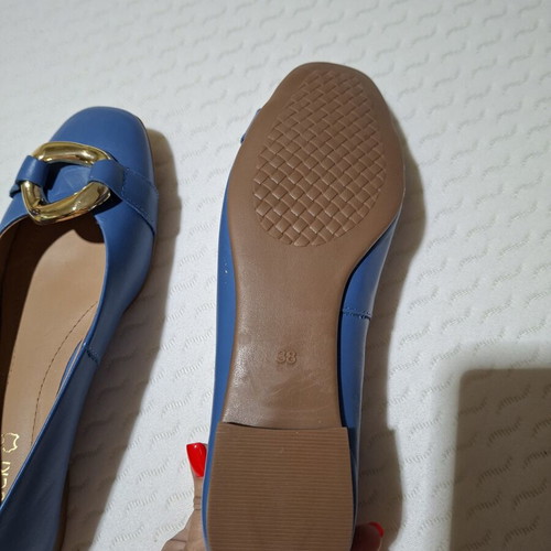 Lasocki ballerinas new, genuine leather, sizes 38-39, blue