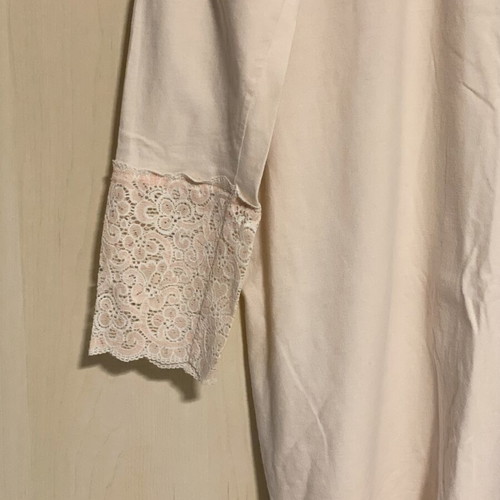 Victoria's Secret cotton nightgown pink, like new, long sleeve