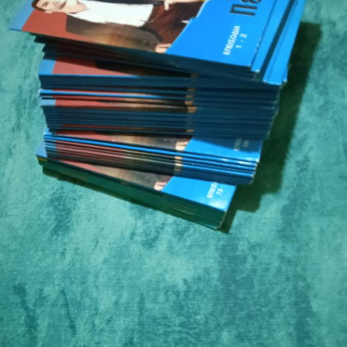 DVD series Sta Dichtya Tou Peprwmenou used, pack of 43 discs