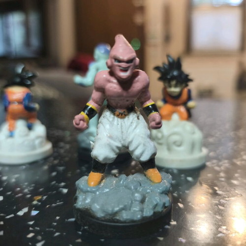 Dragonball figures used, set of 4 pieces