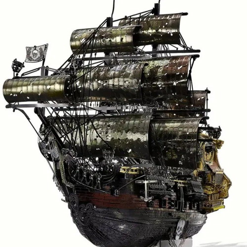 Metal 3d Puzzle Pirates of the Caribbean Queen Anns Revenge new