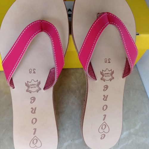 Women's summer shoes size 37 coral new
