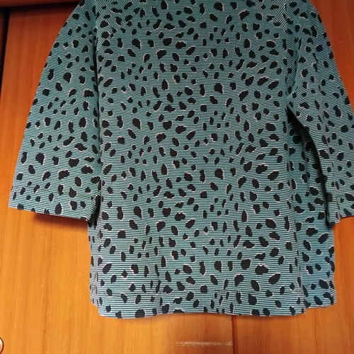 Veraman blouse with leopard print like new, size L