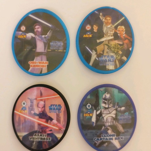 Star Wars vintage collectible tags set of 18 used