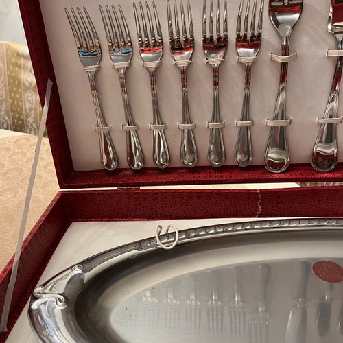 Meloni 18/10 Stainless Steel Complete Fish Cutlery Set New