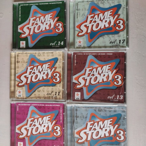 Fame Story 3 9 CD set vintage songs 2004 like new