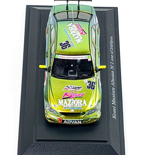 Toyota Altezza Super Taikyu 1:43 Diecast Model by Ebbro like new