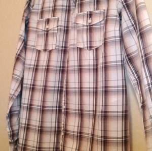 Γυναικείο καρό μακρυμάνικο πουκάμισο H&M, Medium