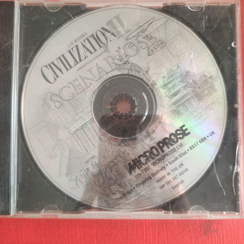 Civilization II Scalenarios used, disc in plain case