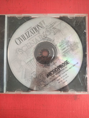 Civilization II Scalenarios used, disc in plain case