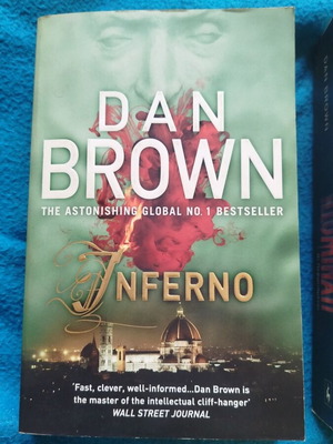 Βιβλία Dan Brown μεταχειρισμένα, 3 τεμάχια, μυστηρίου και δράσης