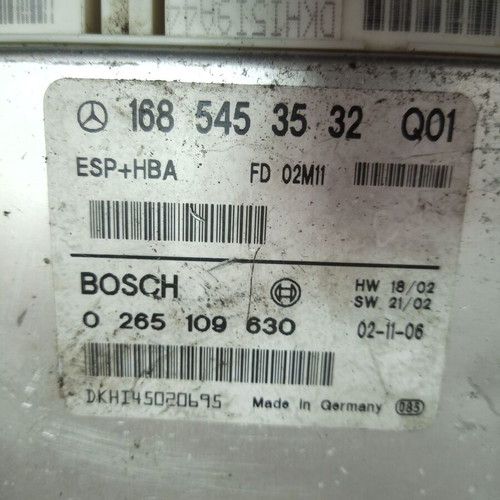 ESP module Mercedes A-Class W168 2002 used