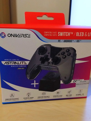 Oniverse Astralite Wireless Gamepad for Switch with Charging Dock new