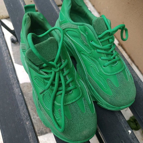 Marquiiz Sneakers n38 new, green athletic shoes