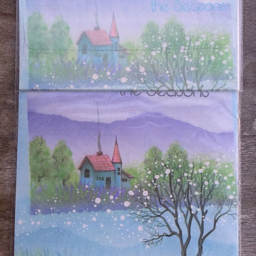 Letter writing set complete aromatic pack new
