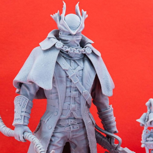 Bloodborne 3D printed figure unpainted made to order