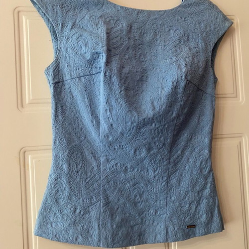 BSB women's set like new, sky blue top and skirt