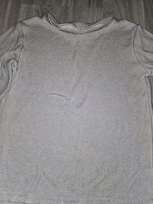 Zara blouse for girl 9 years 140 cm silver like new