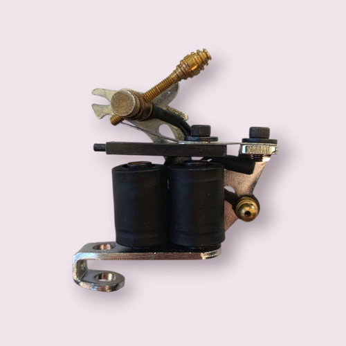 Silver tattoo gun like new professional electric tattoo machine