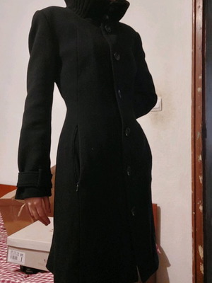 Wool black coat Married Phelippe like new, size S