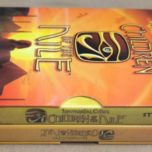 Immortal Cities Children Of The Nile PC game like new with strategy guide CD