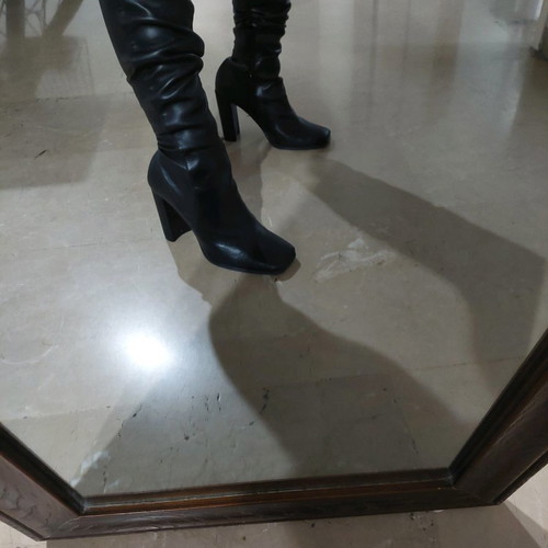 Aldo over the knee boots used, size 36, black